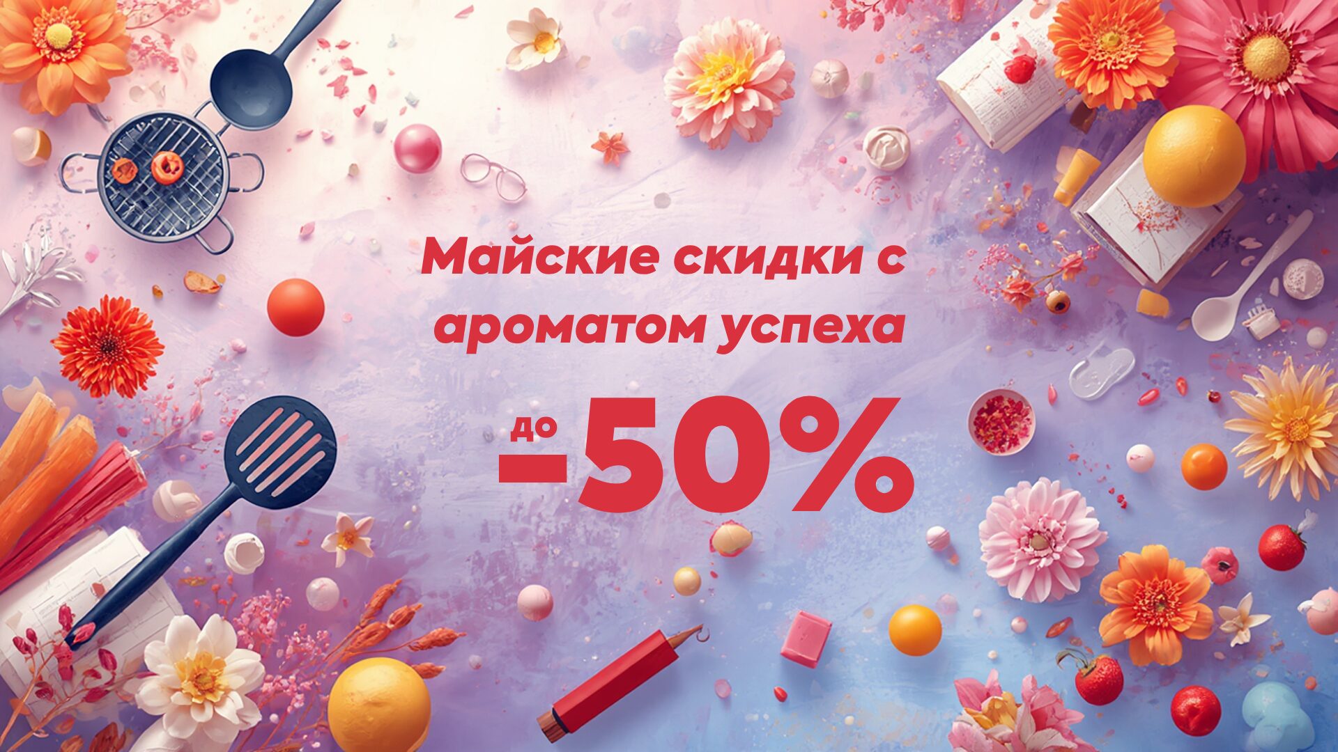 майская скидка